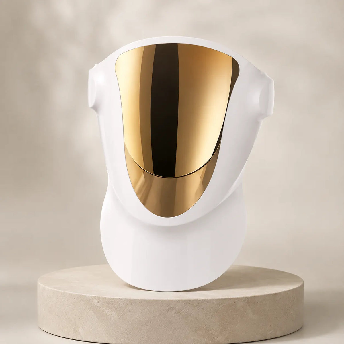 Face and Neck LED Therapy Mask on a clean studio background