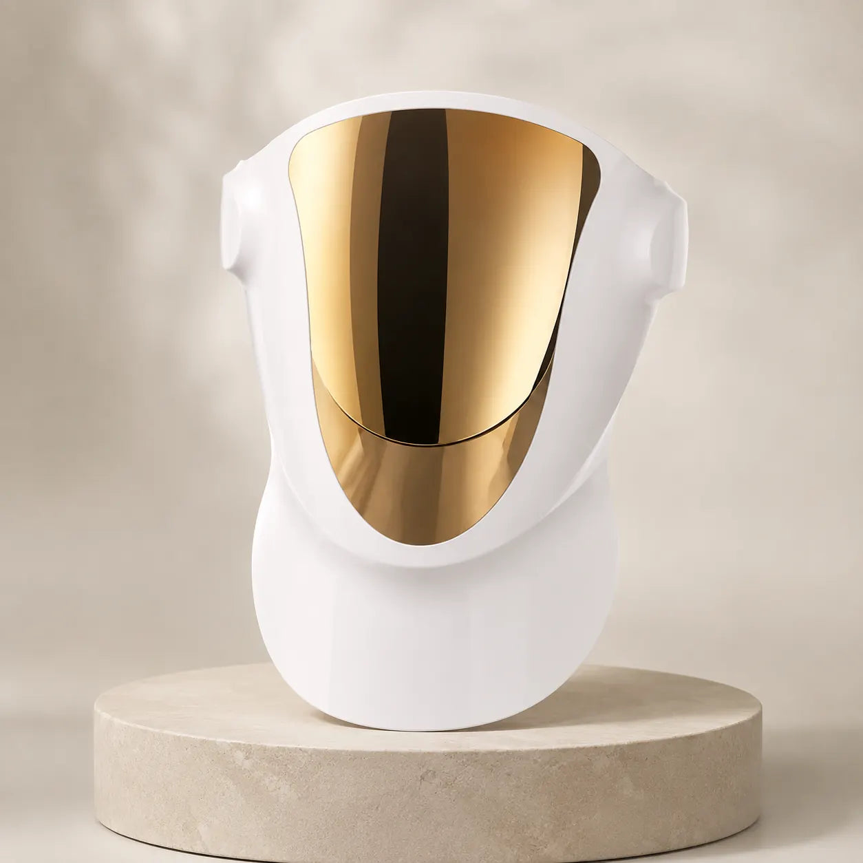 Face and Neck LED Therapy Mask on a clean studio background